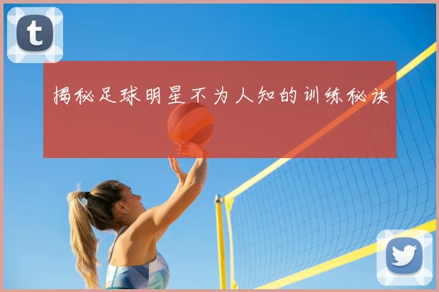 揭秘足球明星不为人知的训练秘诀
